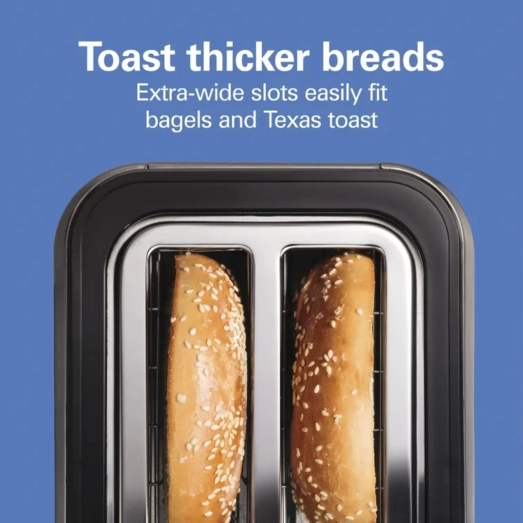 2 Slice Toaster Bread Toaster Machine Smart Stainless Steel Toaster For Household