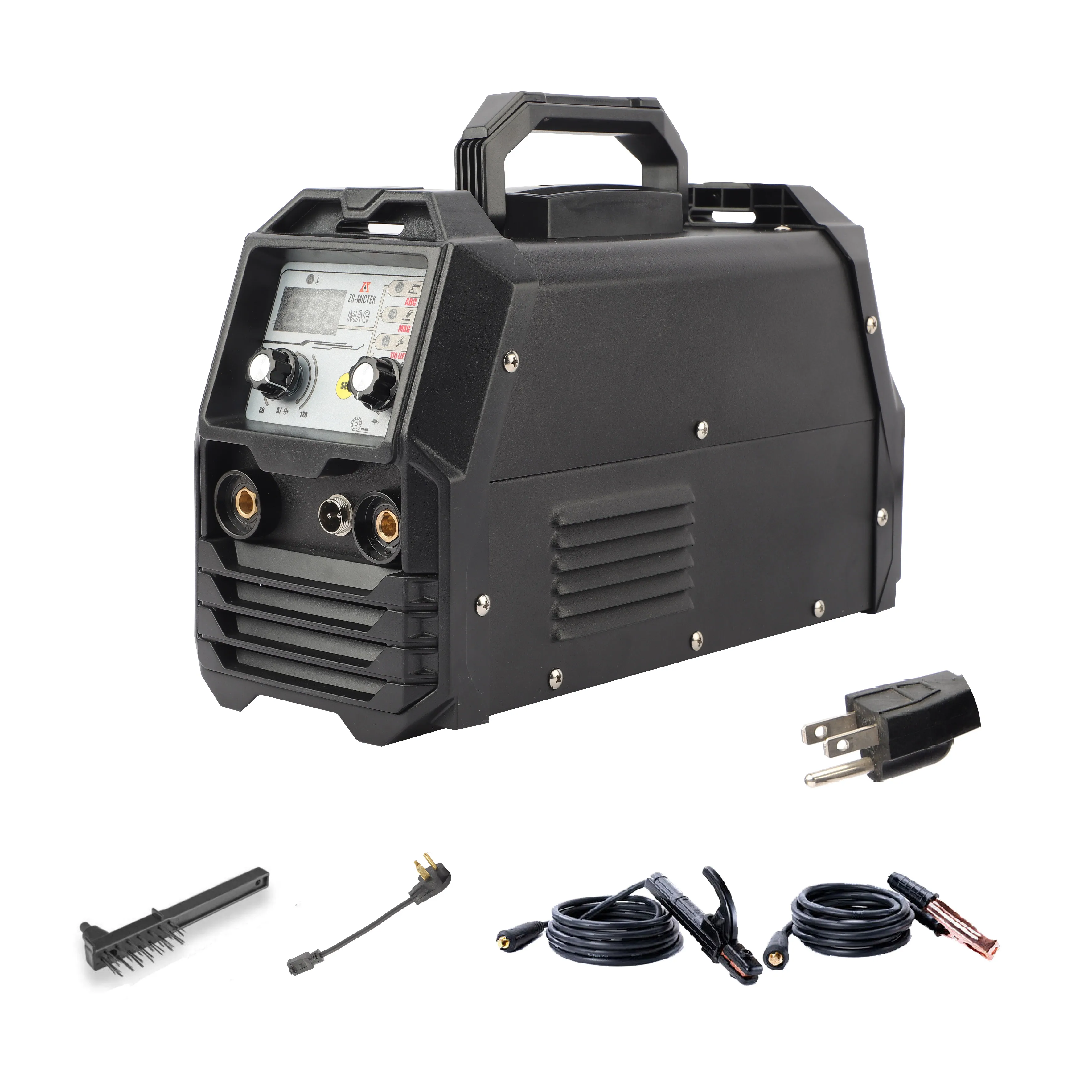 Двойное напряжение 110-220 В Инвертор Ac Dc Mag Tig Mig Pulse алюминиевый сварочный аппарат