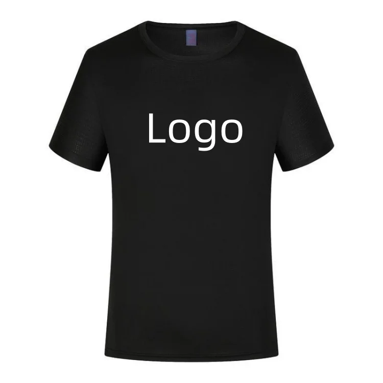 New Style Fashion Customized Lightweight Round Neck Durable Blank Polyester T Shirt For Men