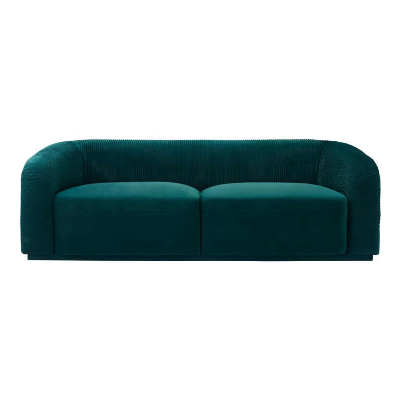 SF004 Professional china factory direct furniture Living Room  sofa algae green modern sofa set