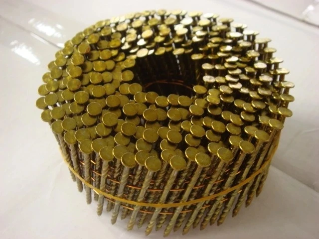 Factory low price 2.1*90mm long ring coil nails