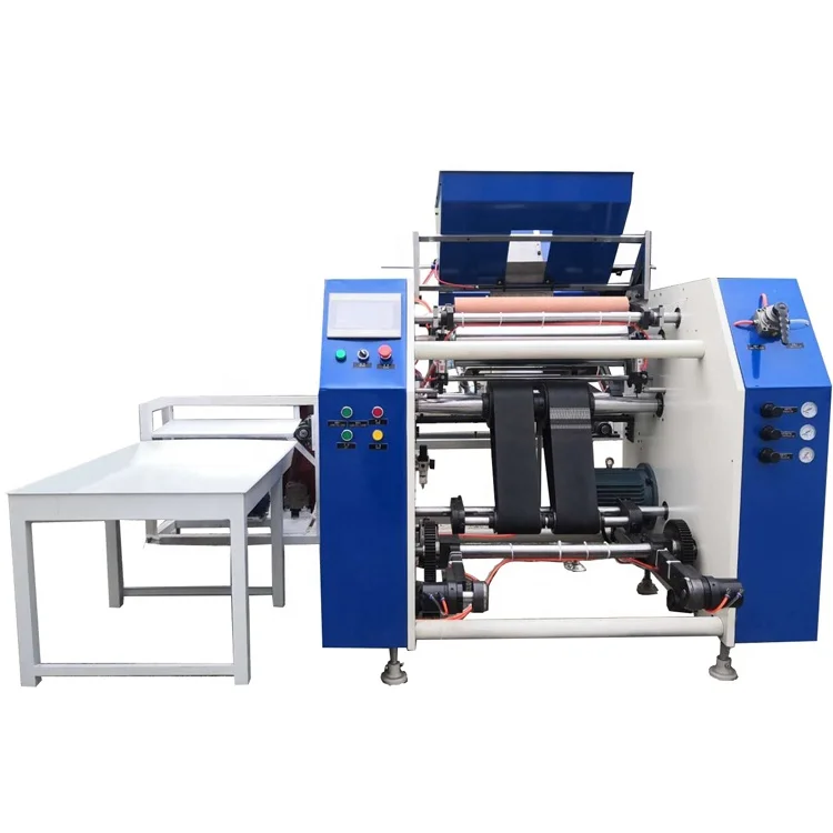 
Fully Automatic Stretch Film Pvc Cling Film Rewinding Machine 