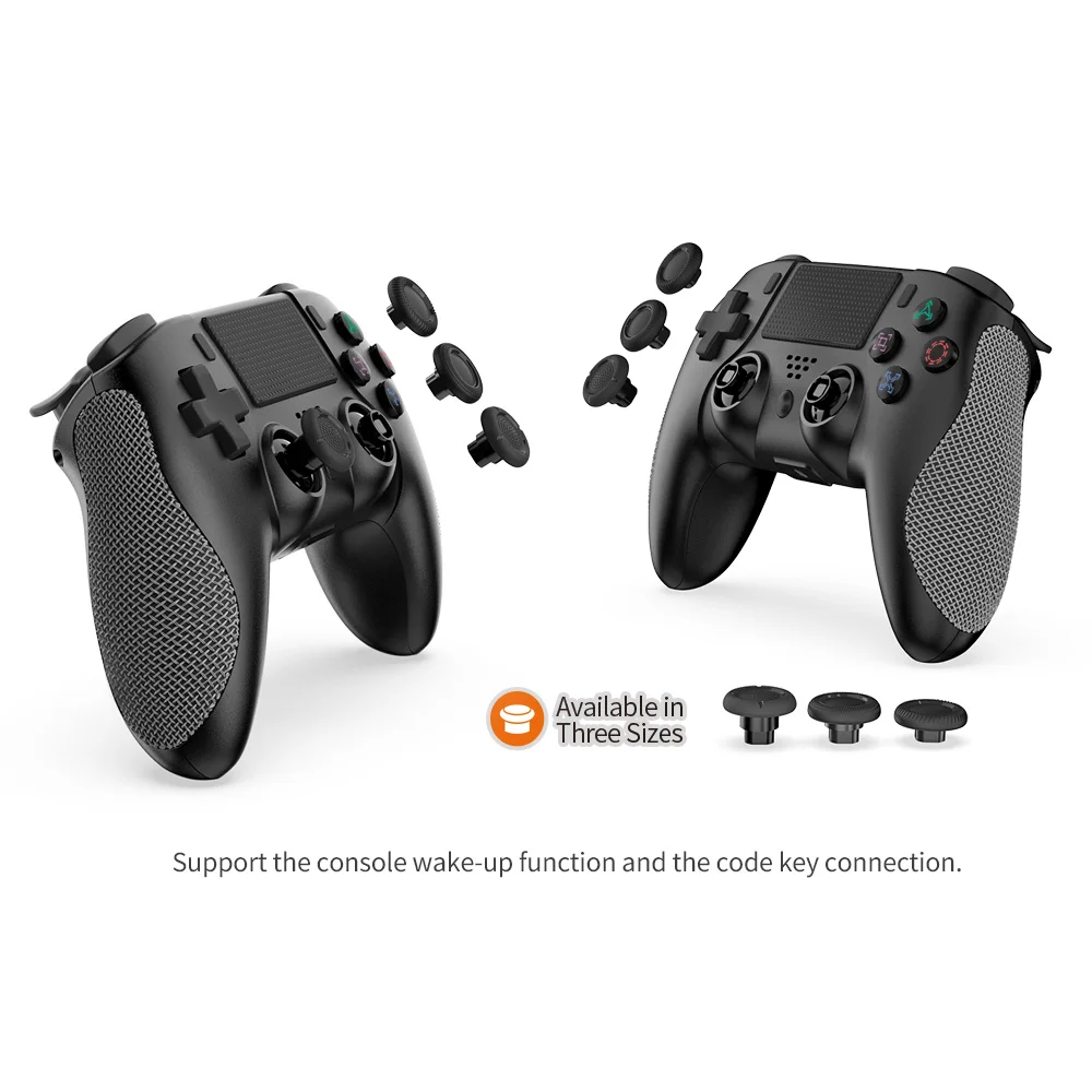 DOBE Factory Direct Supply Wireless Gamepad for PS4 PC Game Controller with Headphone Jack Dual Motor Vibration&6-Axis Gyroscope