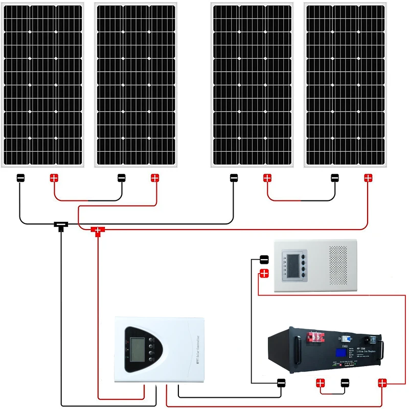 Solar generator system 1kw 3kw 5kw 10kw 15kw 20kw Photovoltaic solar off grid generator