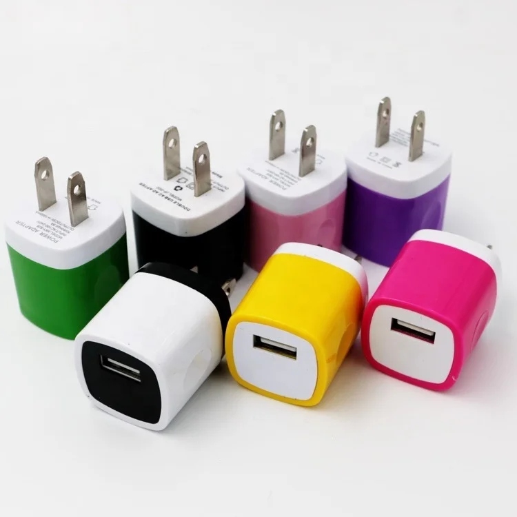 Hot Selling Single Port Charging Cube for Mobile Phone Wall Charger for iPhone for iPad Travel Adapter Charger Box