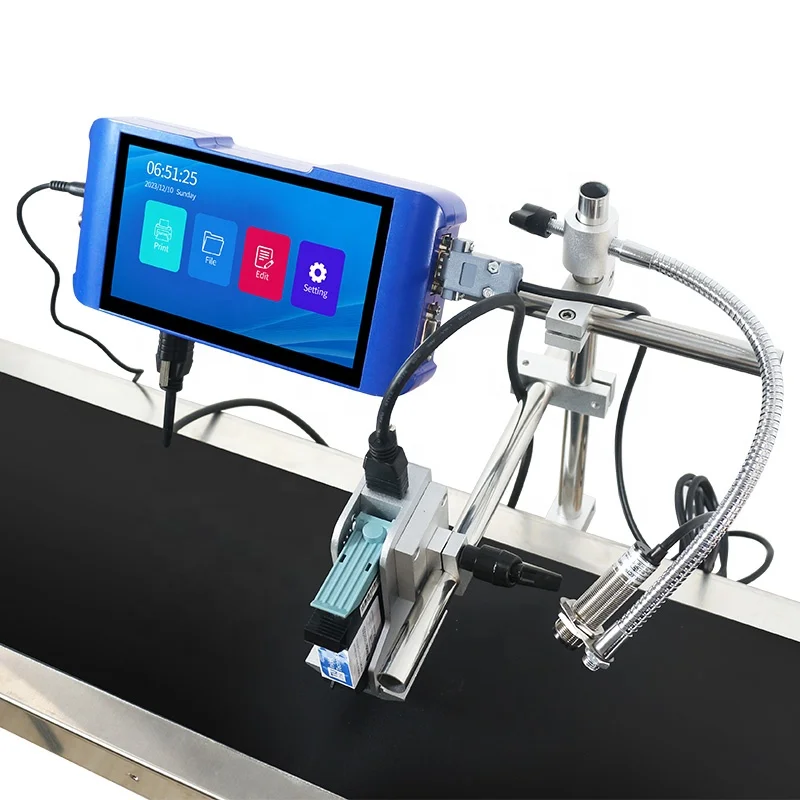 Customized boot page easy Inkjet coder machine automatic production date marking printer