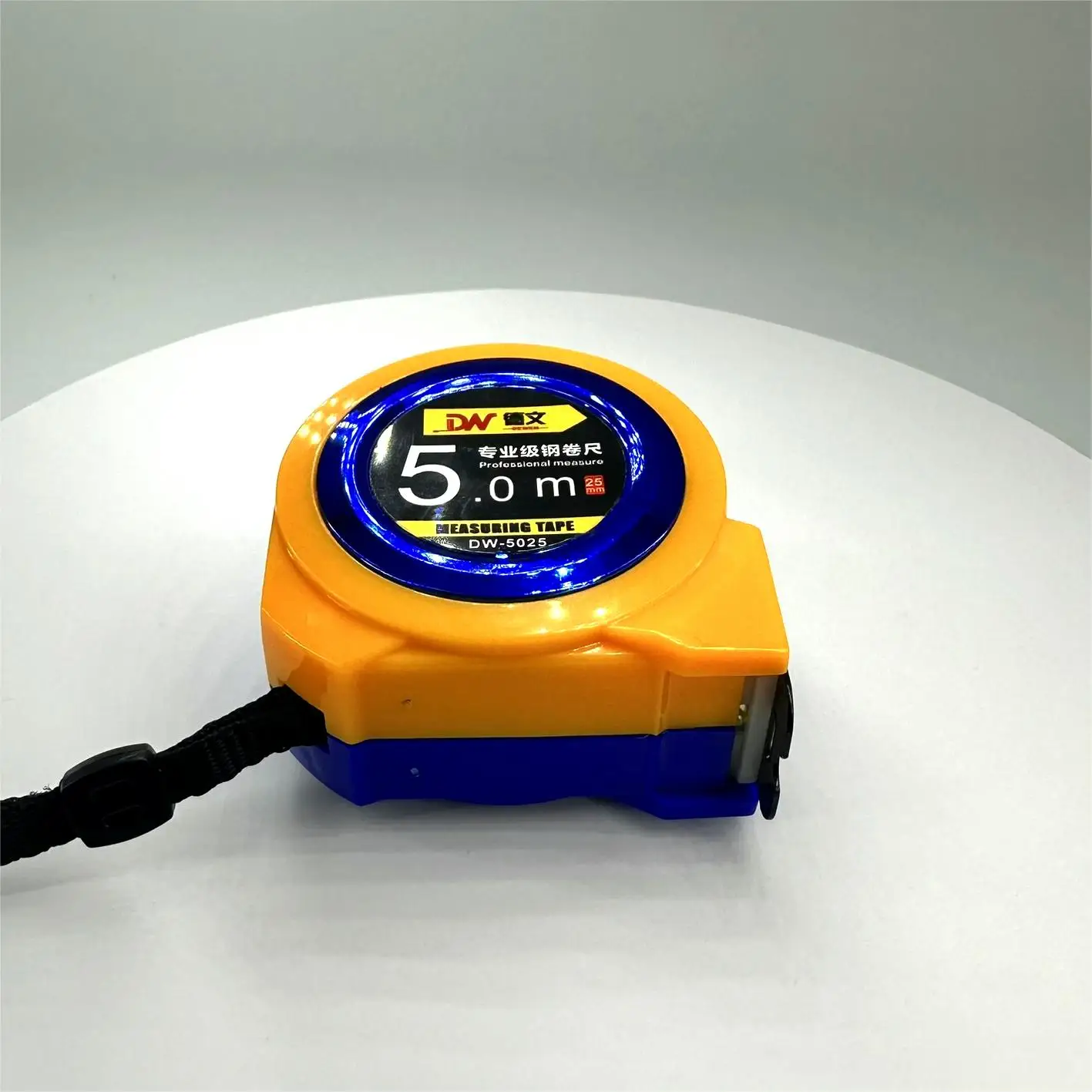 Dewen Rubber Coated 3m/5m/7.5m/10m Tape Measure Customizable Logo Measuring Tape for Measurement Made in China 5m Meters