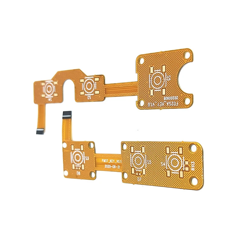 New energy electric car oil pressure sensor circuit board FPC soft board soft and hard board combined with PCB Production  PCBA
