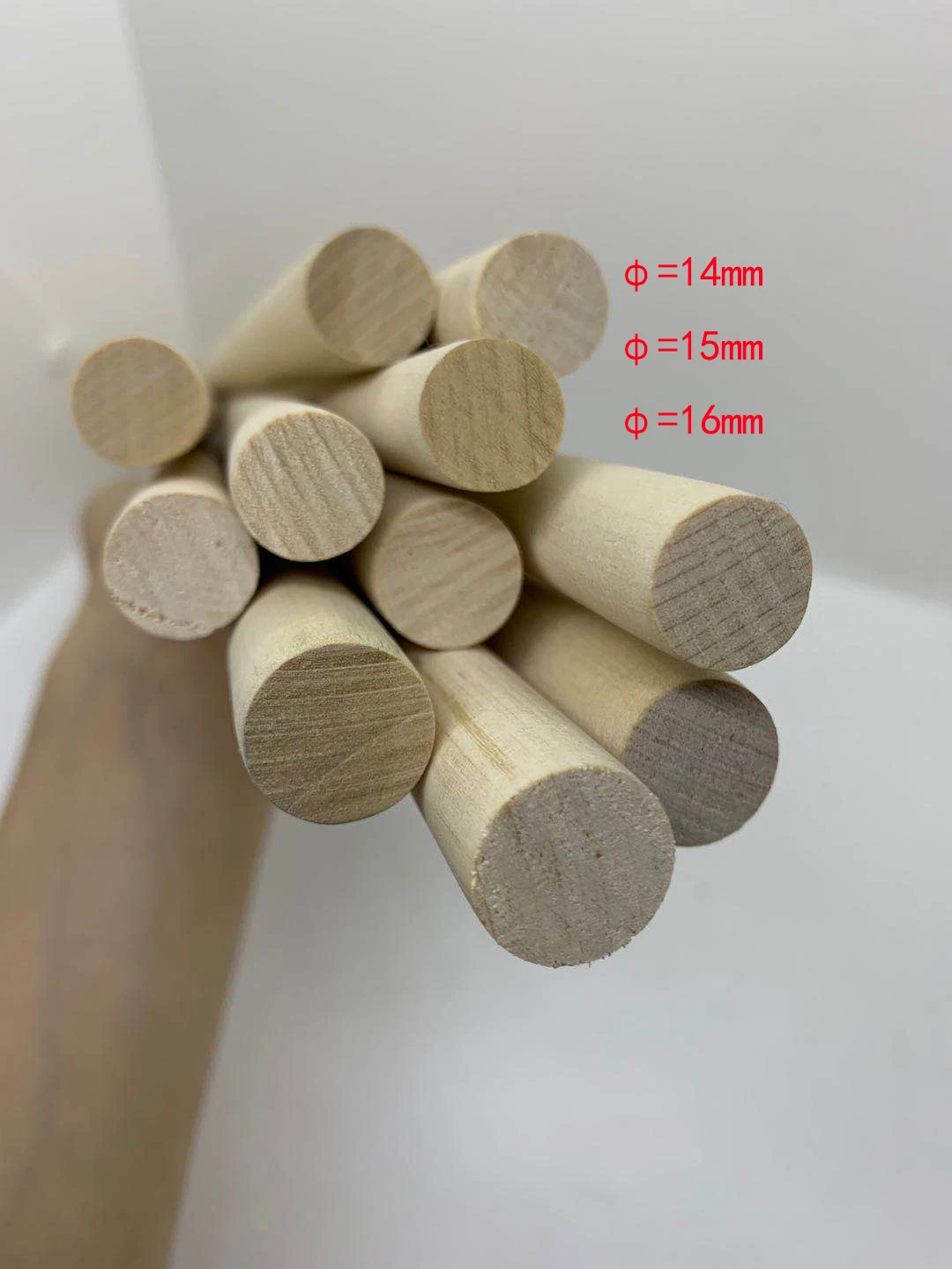 Dalian customized OEM birch wooden round popsicle stick