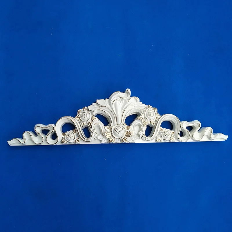 Детали мебели для спальни, пластиковые короны шкафов, рамы