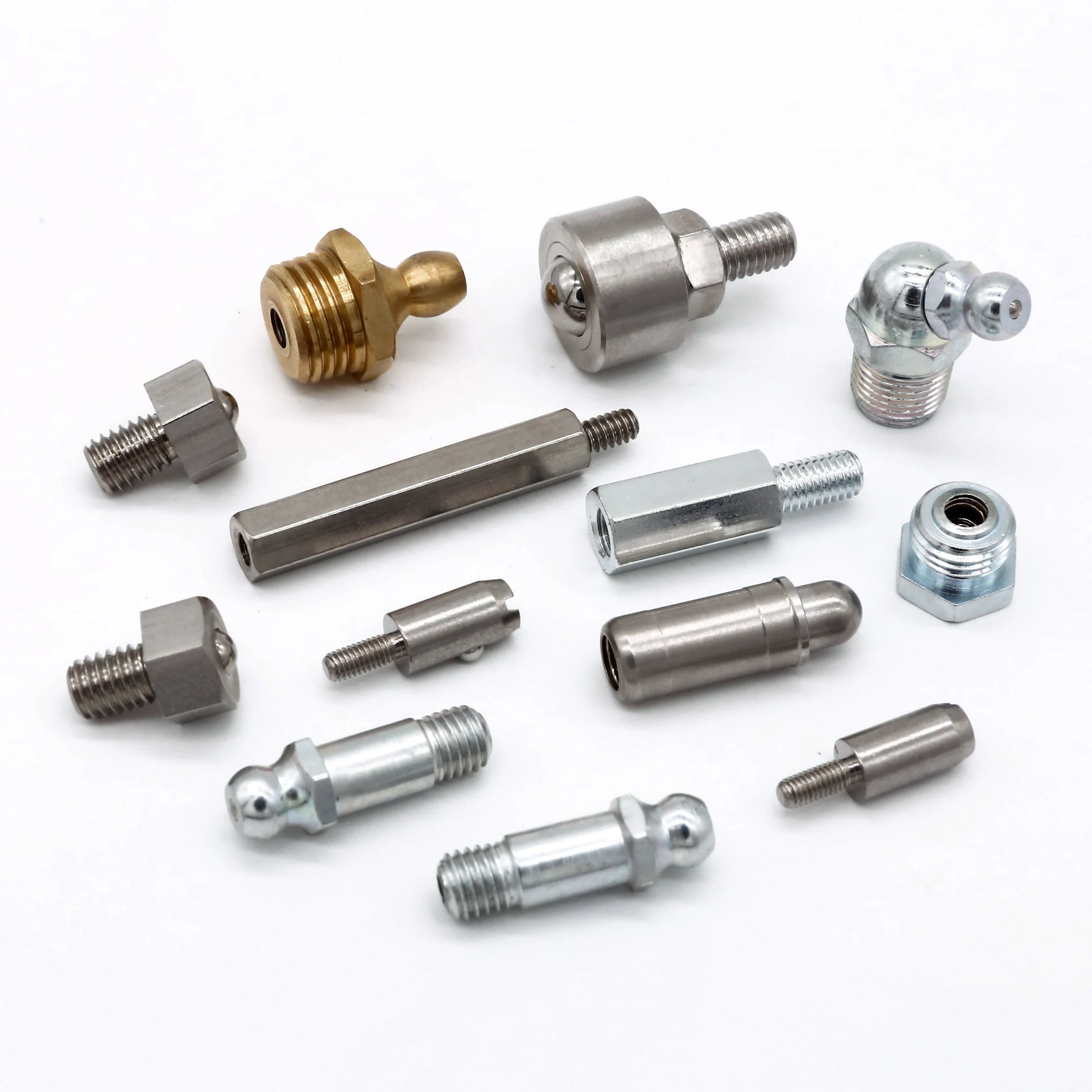 Высокоточный Резьбовой пружинный шаровой поршень из нержавеющей стали