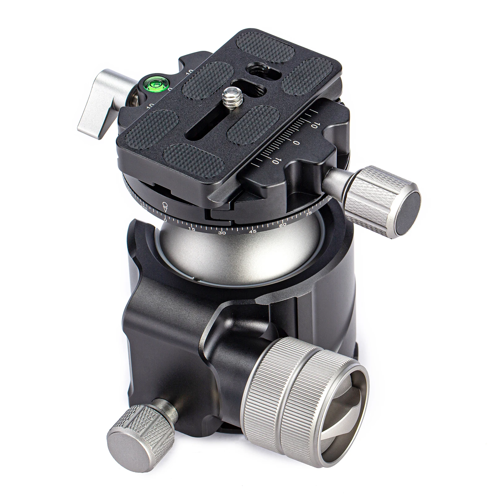 Cayer B5 54 мм алюминиевый Профессиональный 360 панорамный штатив с шаровой головкой для камеры, 15 кг нагрузки шаровой головки