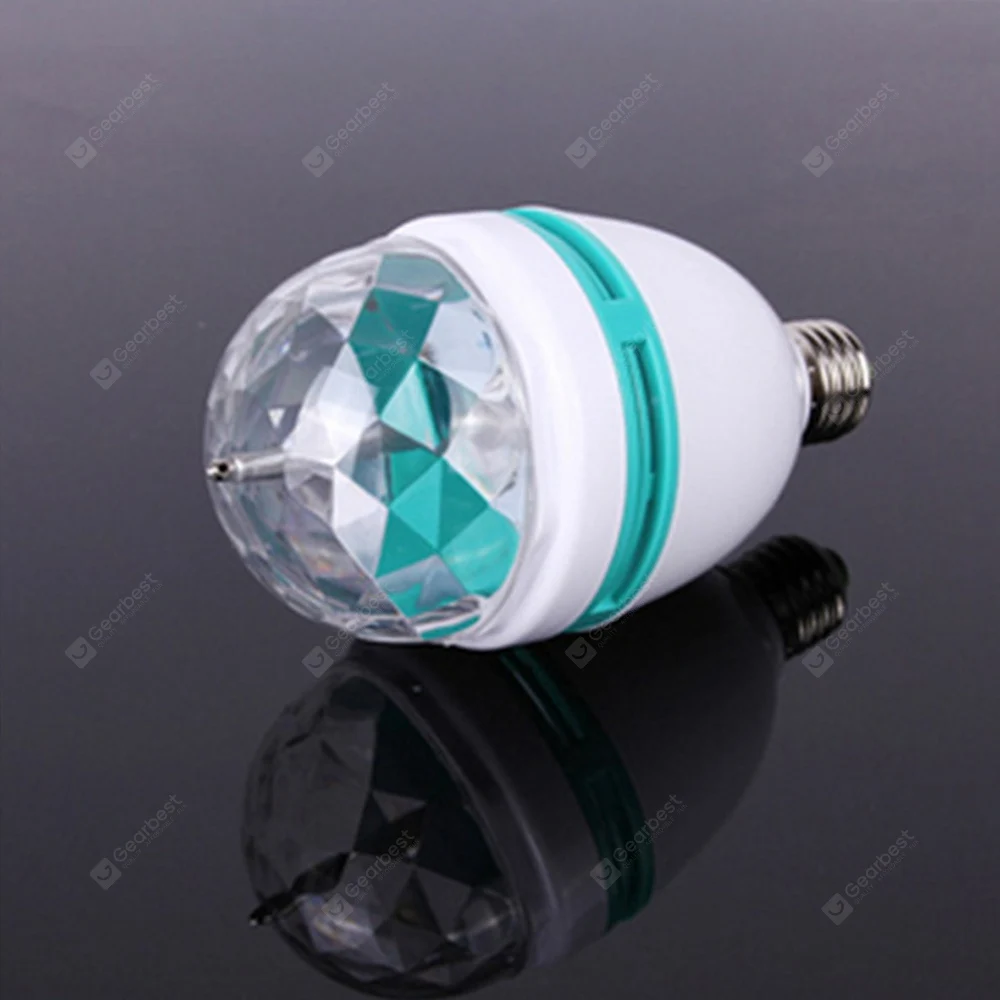 LED Rotating Bulb Home KTV Flash Stage Lighting Room Bungee Light Flashing Light Magic Ball
