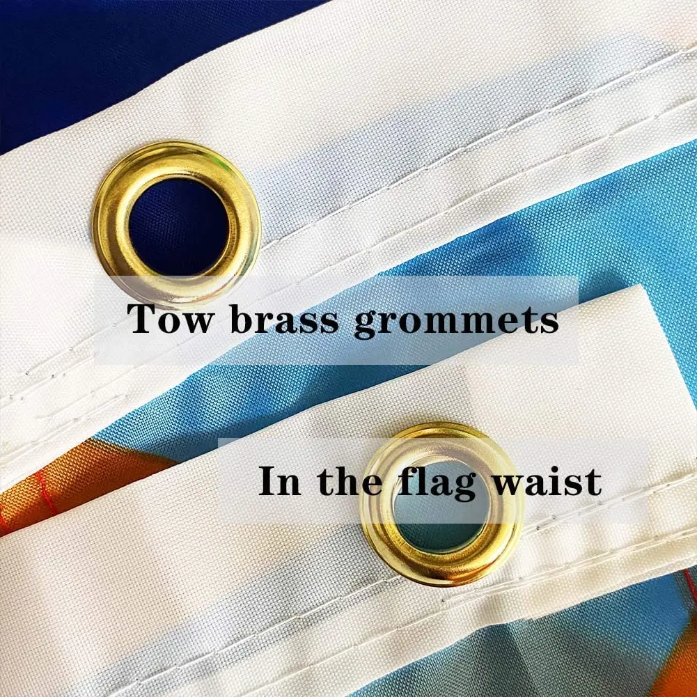 Custom Double Sided 3*5 ft flag advertising Polyester Printing Outdoor Flying Promotional Banners With Logo Custom Print