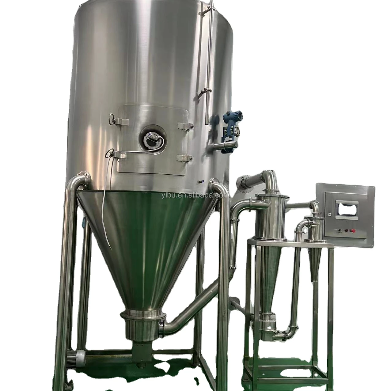Atomizer Industrial Lithium iron phosphate simple operation  high speed centrifugal steam spray dryer
