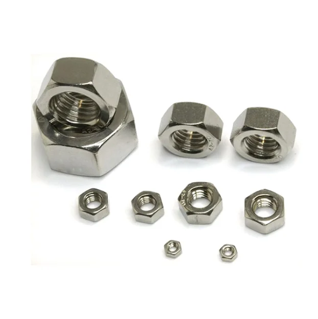 Китайский завод Лидер продаж шестигранные болты и гайки из нержавеющей стали Din934 m5 m6 m8 шестигранная гайка класса 4 8