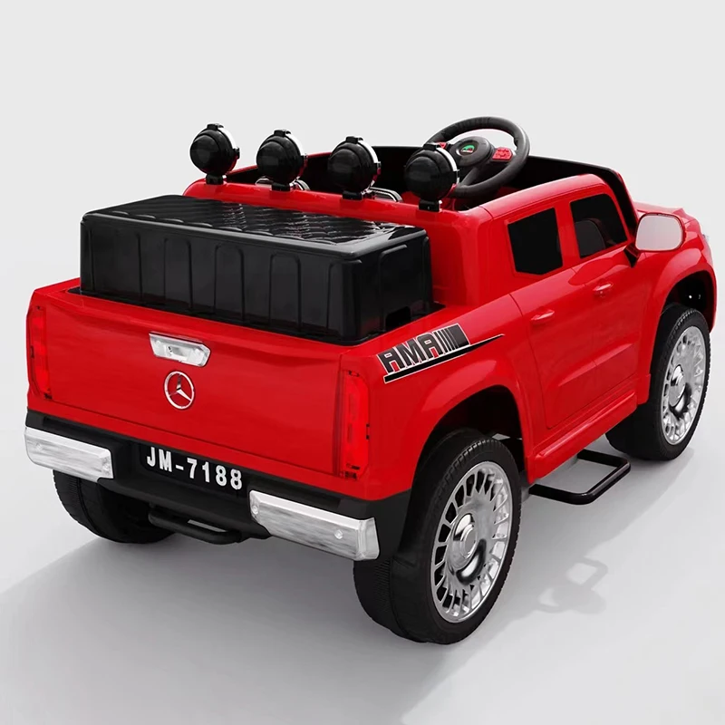 2024 New Design Kids Police Car 12V Ride On Remote Control Electric Toy Car Electric Cars For Kids To Drive