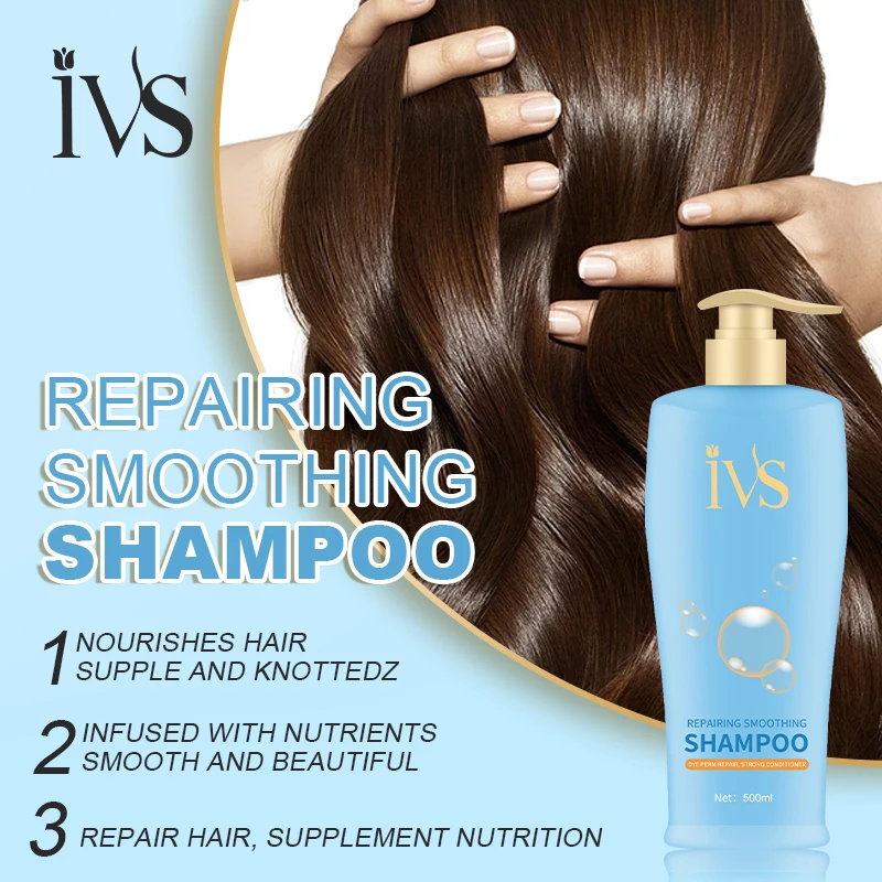 Shampoo Professional Repair Sulfate Free Shampoo And Conditioner Providing Moisture Smooth Hair Care