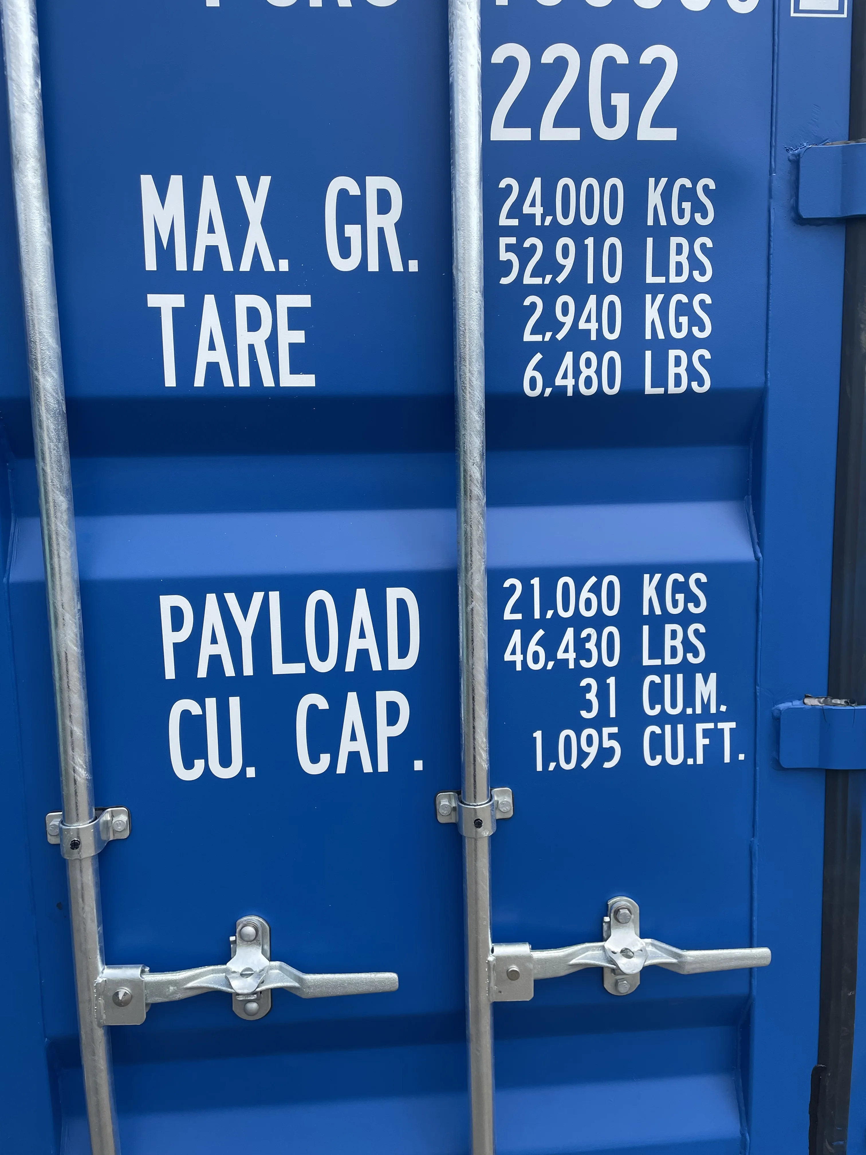 20-футовый операторский контейнер для перевозки груза за рубежом и перевозки сухого контейнера