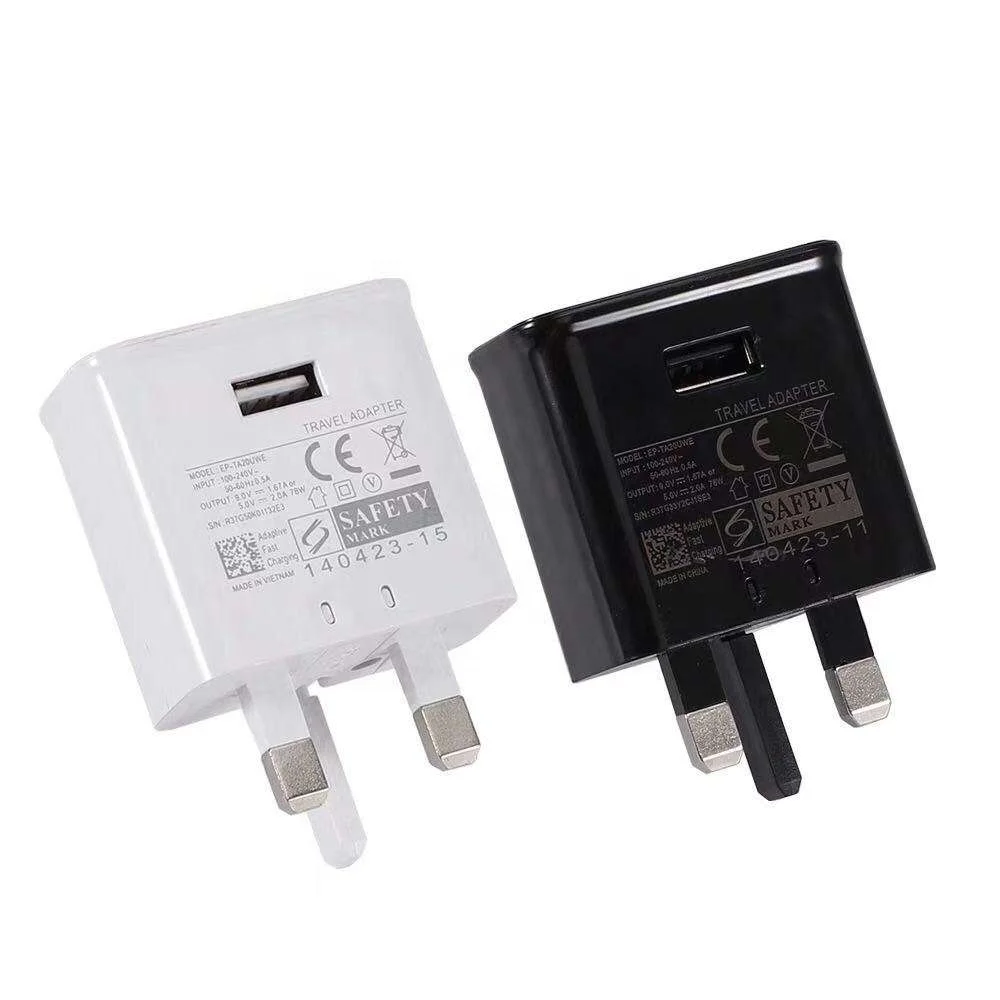 Original 5V 2A Adapter Fast Charging Travel Adapter Wall Fast Charger with Type C Cable for Samsung S8 S9 S10
