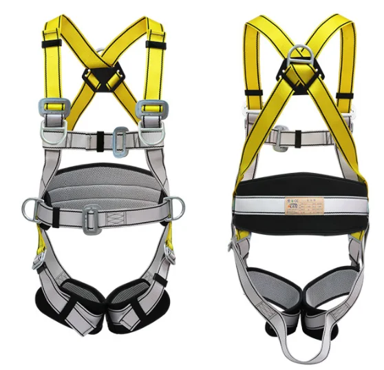 Travel Restraint Climbing Fall Protection Safety Harness Equipment For Fall Arrest Working At Height