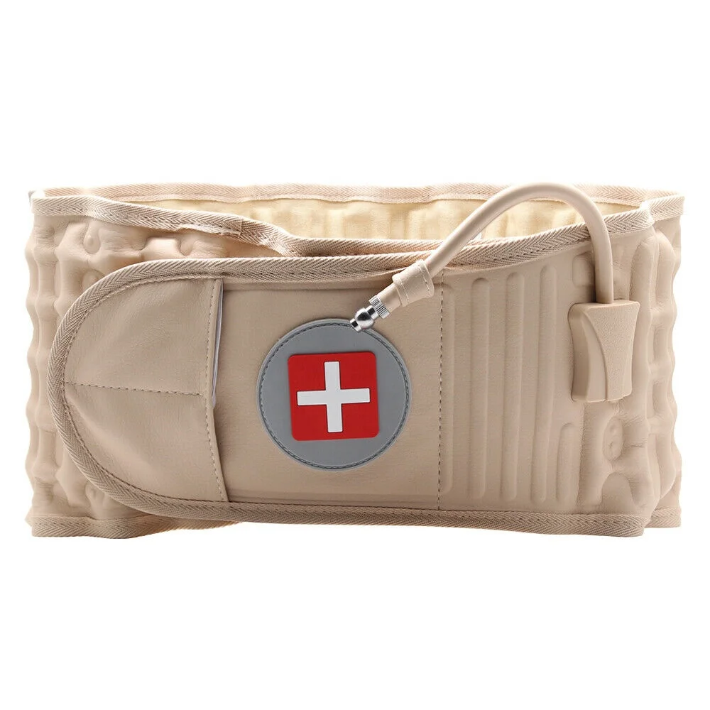 Physio Therapy Lumbar Support Belt Air Traction Spinal Inflatable Back Brace