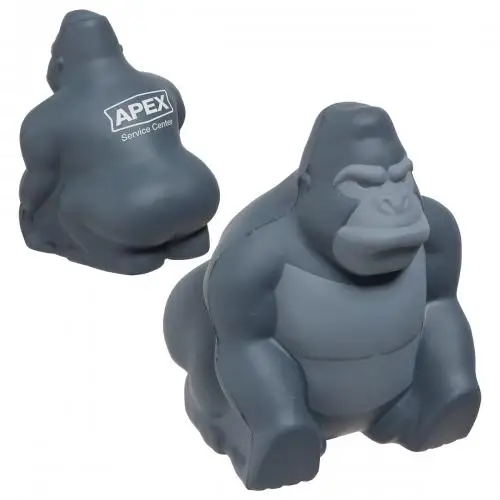 Нажимной шар Gorilla PU игрушка для сброса давления на заказ оптовая продажа может быть настроен значок