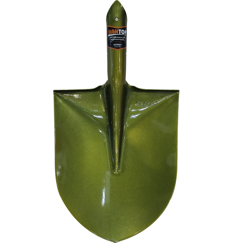 S503-2G Hantop garden tools round garden Agriculture shovel S503 without handle shovel factory