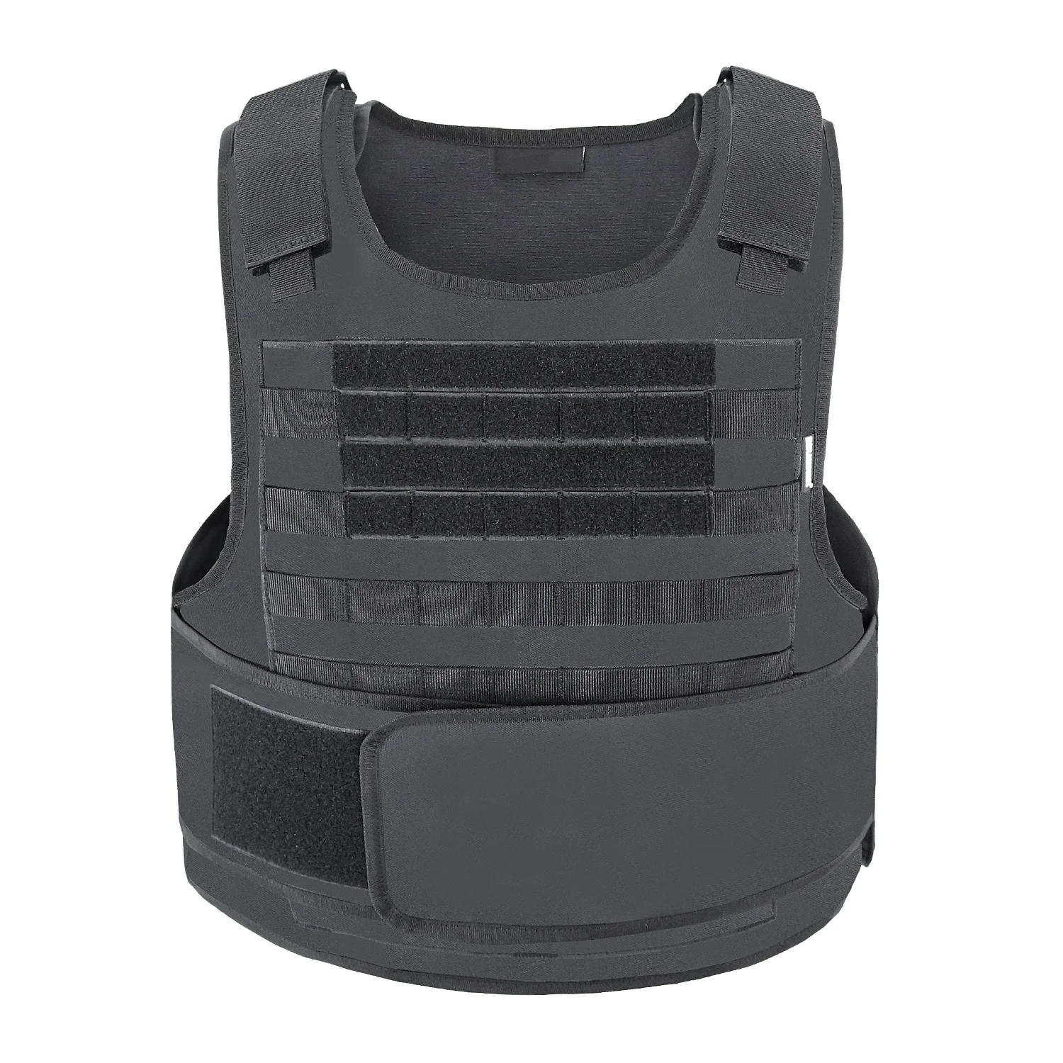 Doublesafe Custom Black military combat army plate carrier  Concealable ballistic NIJ IIIA  Bulletproof Vest for men