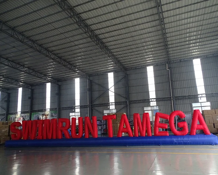 large inflatable letters alphabet for Advertising promotion event