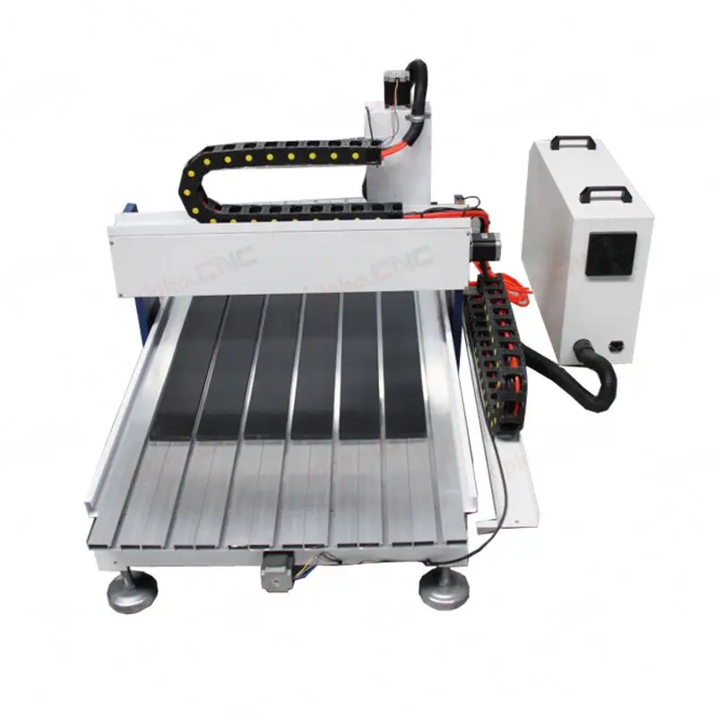 Ready To Ship!! Heavy Duty Structure 4060 4 Axis Mini Cnc Router 6090