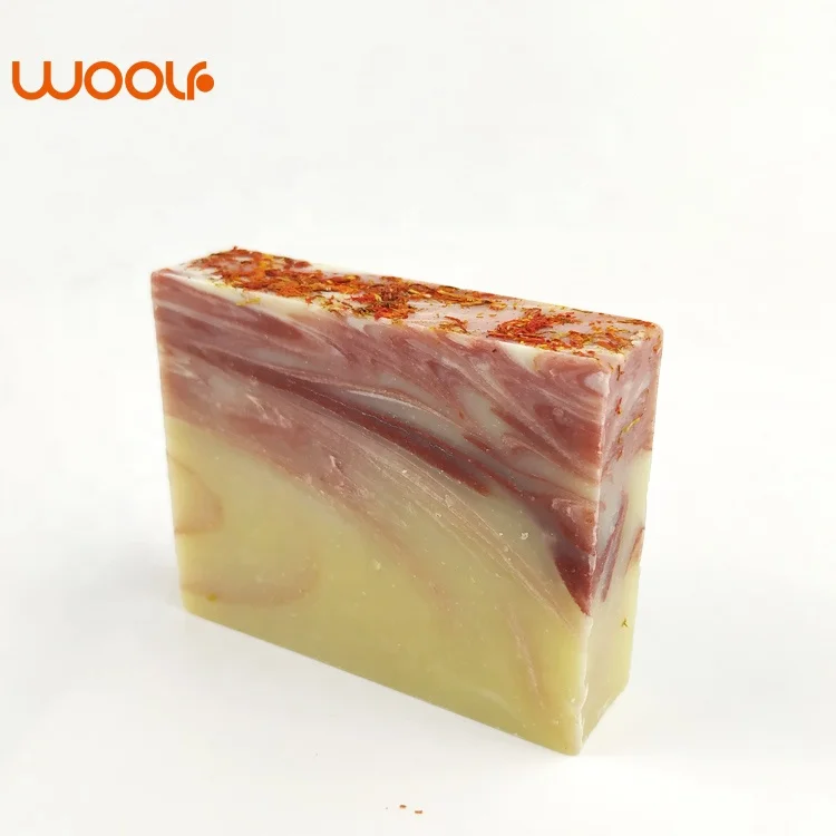 eco friendly 100% natural thai turmeric herbal soap