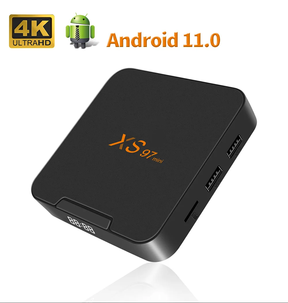 XS 97mini SET top Box ANDROID11 TV Box S905W2 Dual-band 5Gwifi Android box