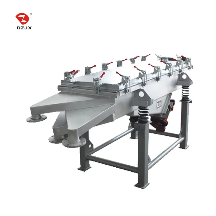 Synthetic Resin Plastic Polymer Additive Engineering Plastic Linear Vibrating Sieve Vibro Screen Sifter Machine