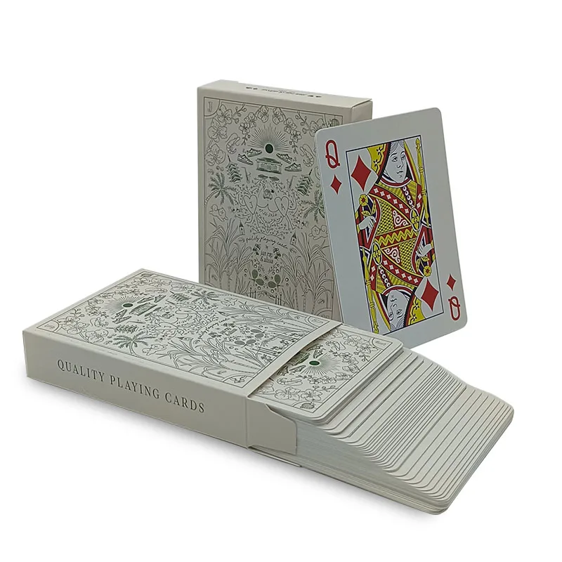 Printing Personalized Design and logo High Quality Paper Card Game Playing Cards
