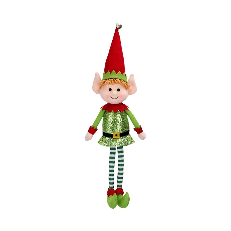 Wholesale Christmas Elf Toys Mini Cute Plush Elves Soft Christmas Doll Plush Elf Toy