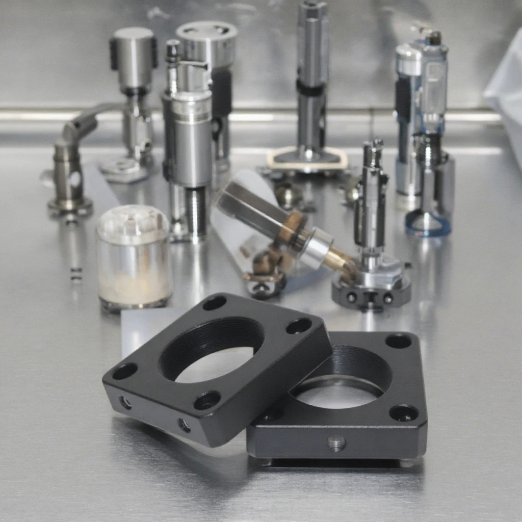 Изготовленные на заказ высокоточные металлические компоненты CNC Обработанные детали из нержавеющей стали алюминиевые сверлильный провод технологии EDM-алюминиевый Металл