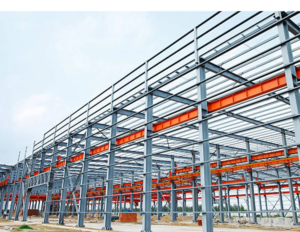 Prefabricated Metal Factory Hangar Hall Building with free design