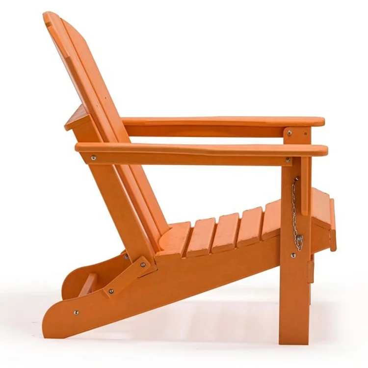 D-road Colorful Outdoor Beach Patio Garden Waterproof Plastic Wood Folding Adirondack