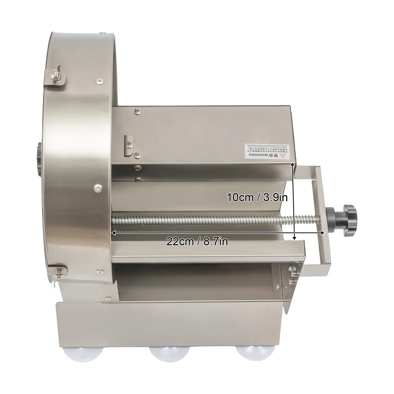 Fruit Slicer Electric Onion Vegetable Potato Slicing Machine Thickness Electric Slicer Manual Food Cutter Adjustable