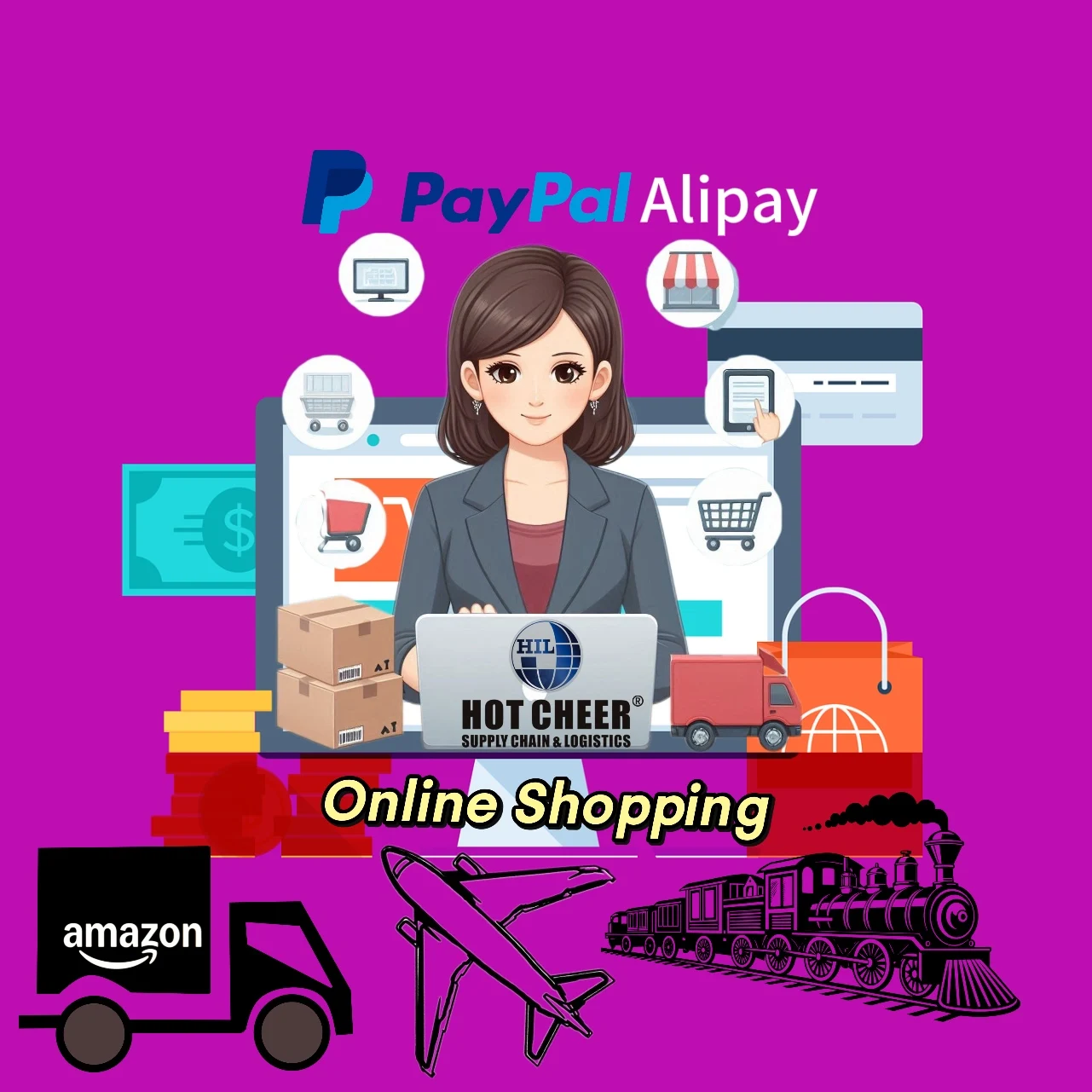 Cheapest express transport international express shipping from China to Canada DDU DDP