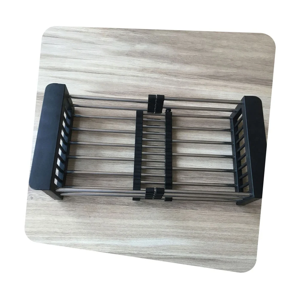 Высококачественный расширяемый стальной дуршлаг для кухонной раковины, дуршлаг