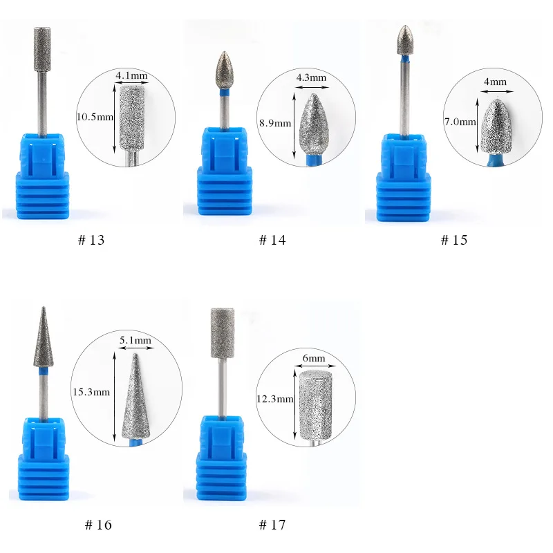 Jimdoa Professional Nail Carbide Drill Bit Kit Cuticle Clean Efile Nail Bit For Manicure