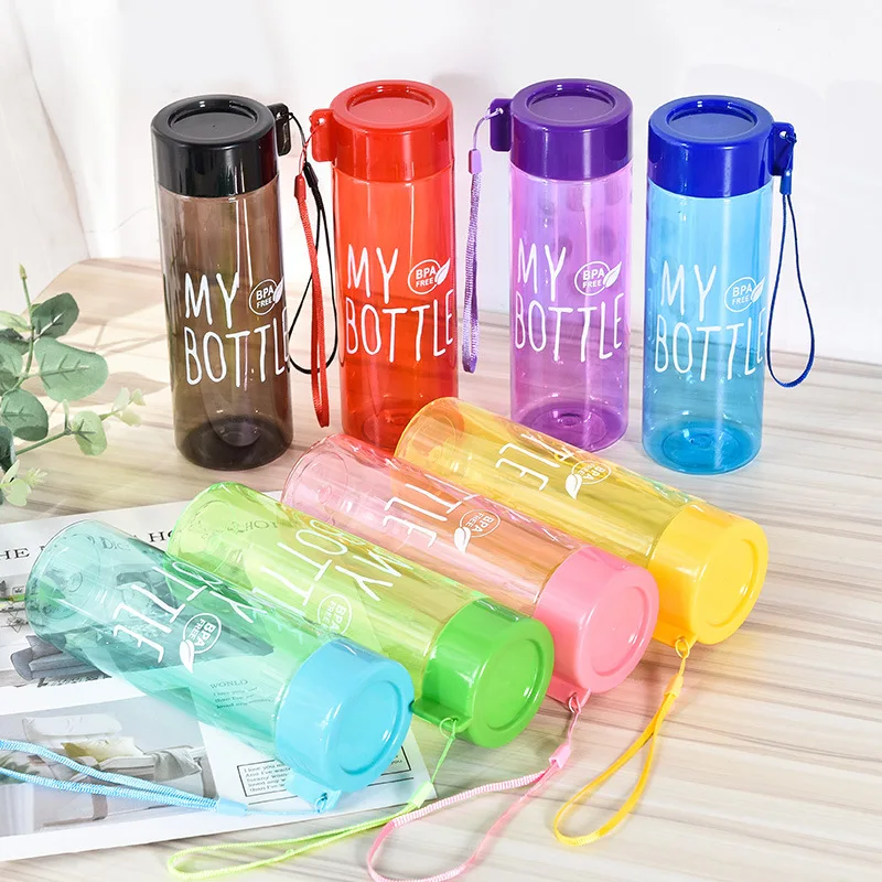 500ml Eco-friendly BPA Free Direct Drinking My Bottle Fruit Juice Water Cup Running Sports Water Bottle