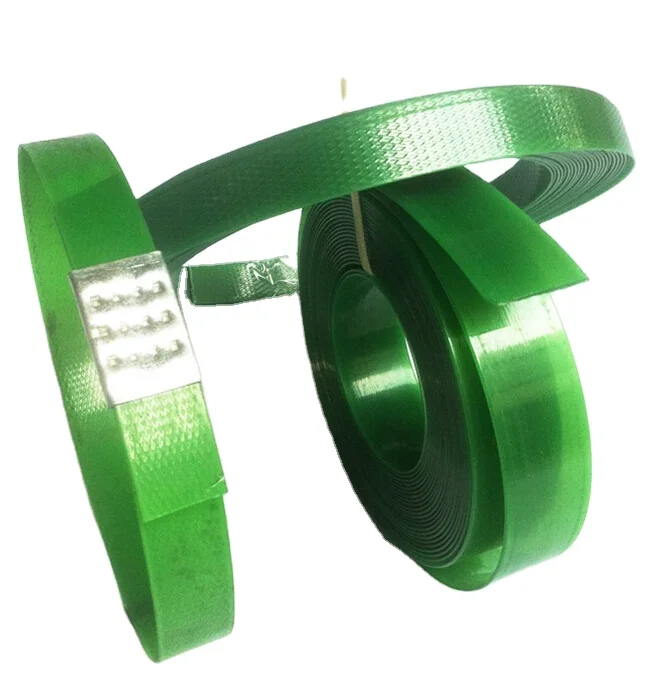 High quality 1606 PET strapping green plastic packing belt eco packing banding