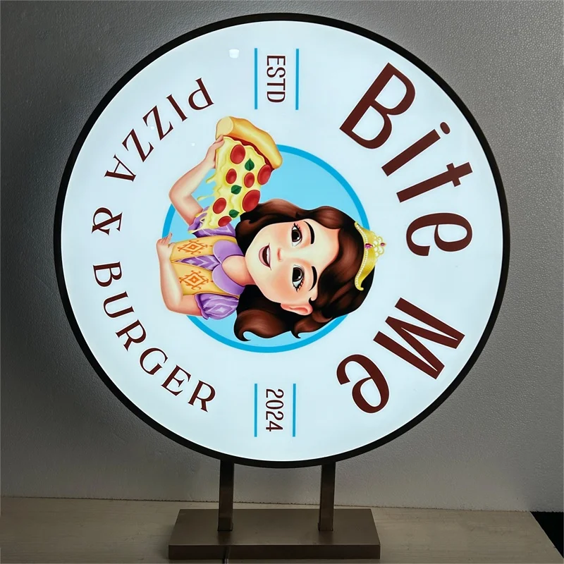 Custom Optical Shop Boutique Led Lighting Box Sign Outdoor Metal Advertising Light Box