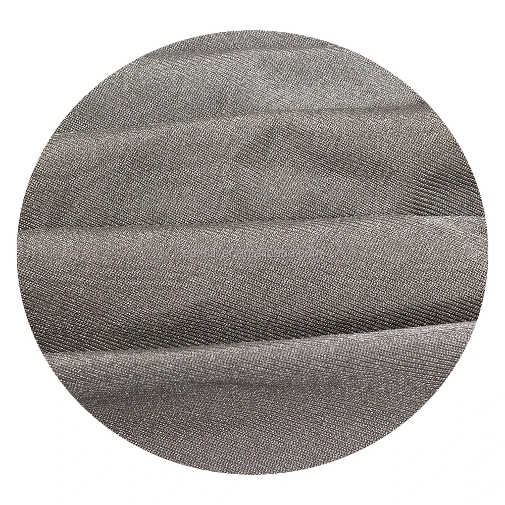 BLOCK EMF 100% Nano Silver Fiber Electromagnetic Anti Radiation Fabric For RFID Clothes