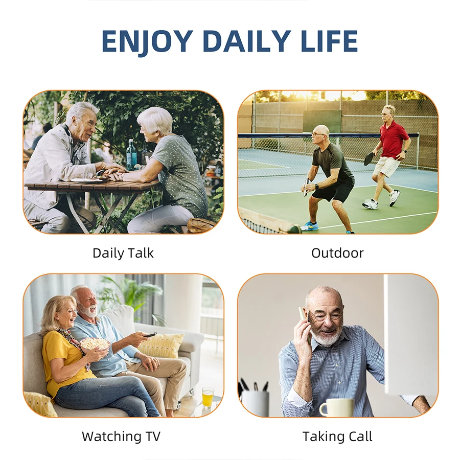 KUNV High Quality Digital Rechargeable Hearing Aid Health Care Supplies For elderly