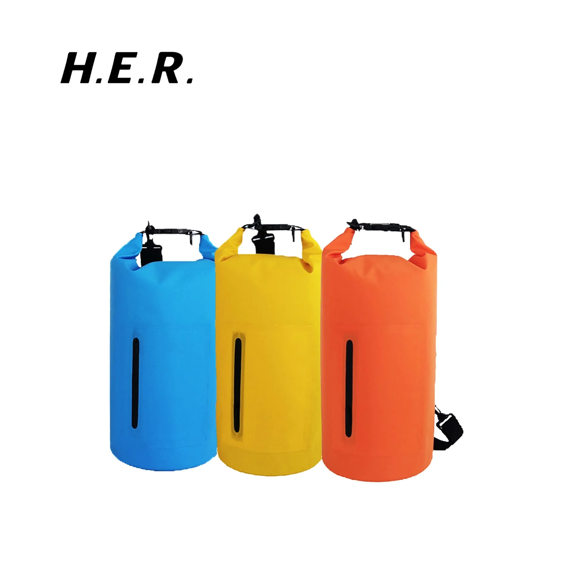 Оптовая продажа, уличная спортивная пляжная сумка для альпинизма, Герметичная сумка-мешок на молнии с разделением для сухой и влажной воды