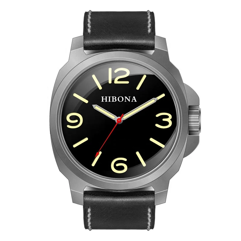 Quality Automatic Mechanical Watch Supplier Manufacturers Custom Design High Precise 316L Stainless Steel men Watch Case